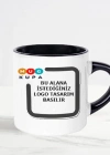 İsme Özel Logolu Baskılı Porselen Çay ve Kahve Fincanı