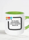 İsme Özel Logolu Baskılı Porselen Çay ve Kahve Fincanı