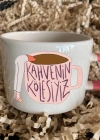 KAHVENİN KÖLESİYİZ Baskılı Nescafe Fincanı