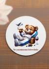 TEDDY BEAR  5Iİ BASKILI BARDAK ALTLIGI