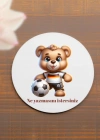 TEDDY BEAR  5Iİ BASKILI BARDAK ALTLIGI