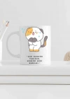 Kedi Temalı Baskılı Kupa