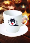 Süblimasyon Baskısız Türk Kahve Fincanı