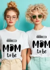 Kişiye Özel Mom To Be Baskılı Tişört