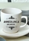 Anneler Gününe Özel Baskılı Çay ve Nescafe Fincanı