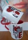 Mug Kupa Sevgililer Gününe Özel Kupa 2li