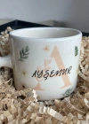 Mug Kupa Kişiselleştirilebilir HARFLİ KUPA  Özel Günler Kupa Fincan