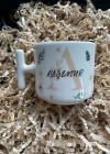 Mug Kupa Kişiselleştirilebilir HARFLİ KUPA  Özel Günler Kupa Fincan