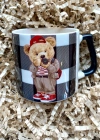 Mug Kupa Kişiselleştirilebilir TEDY PÖTİ KARE KUPAÖzel Günler Kupa Fincan