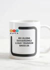 Mugkupa Beni Rahat Bırakın Baskılı Kupa Bardak