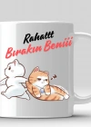 Mugkupa Beni Rahat Bırakın Baskılı Kupa Bardak