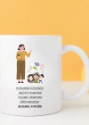 Öğretmenler Günü Baskılı Kupa Bardak