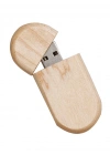 OVAL AHŞAP USB BELLEK