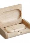 OVAL AHŞAP USB BELLEK