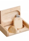 OVAL AHŞAP USB BELLEK