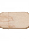 OVAL AHŞAP USB BELLEK