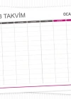 PAPEL 27 x 39 cm MASA SÜMEN TAKVİMİ