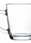 Paşabahçe Basic Kulplu Bardak 340 Ml Toptan Cam Bardak Baskı