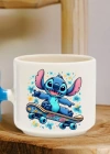 Skateboard Riding Stitch Baskılı Kupa Bardak