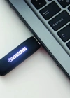 SORİ IŞIKLI RUBBER PLASTİK USB BELLEK