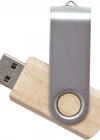 SWİES AHŞAP METAL USB BELLEK