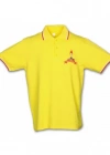 Toptan Baskılı Lacoste Sarı T-Shirt