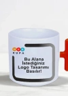 Toptan Kırmızı Baskılı T Kulplu Nescafe Fincanı