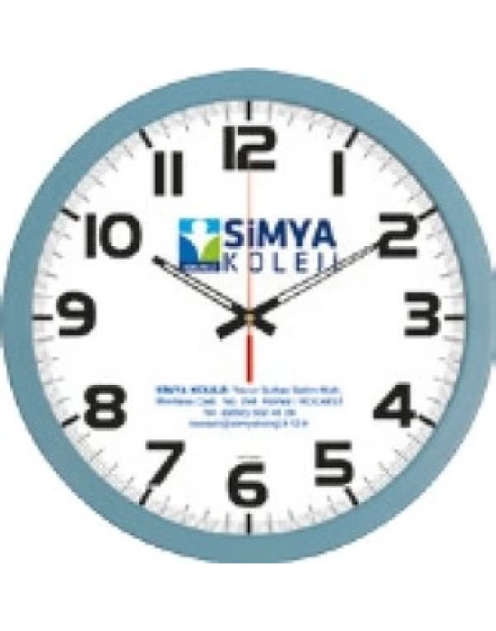 30-35-40 CM ANKA PLASTİK DUVAR SAATİ