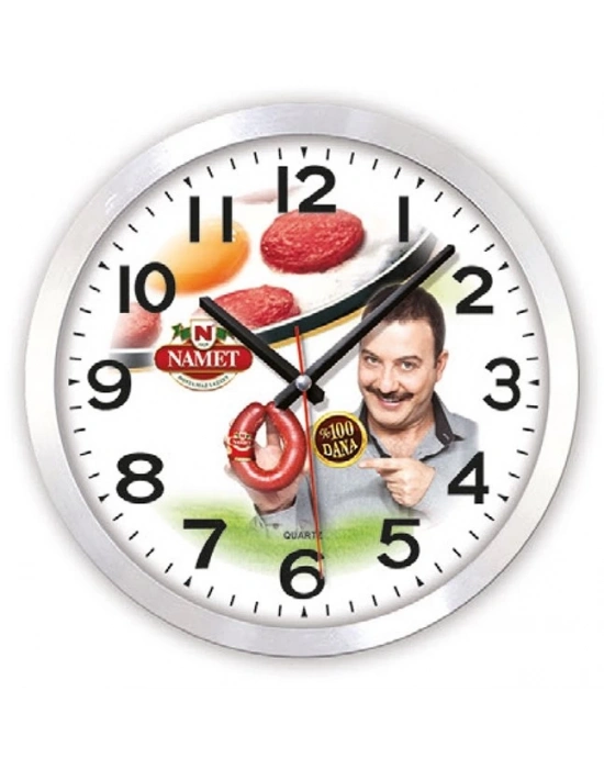 30 CM TESİ METAL DUVAR SAATİ