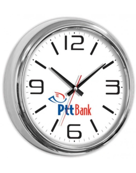 34 CM DEFKA METAL DUVAR SAATİ