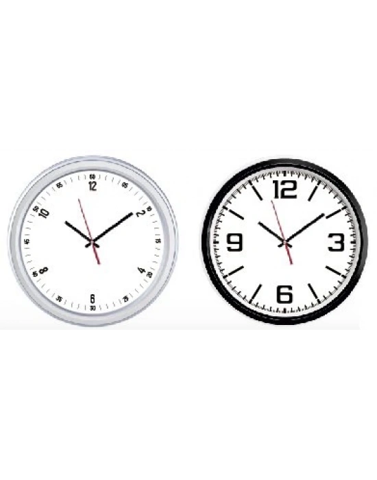 35 CM ENSO PLASTİK DUVAR SAATİ