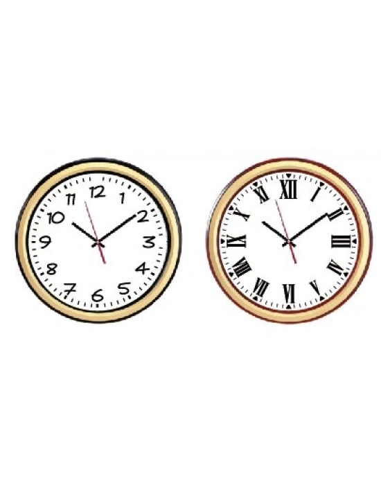 35 CM ENSO PLASTİK DUVAR SAATİ