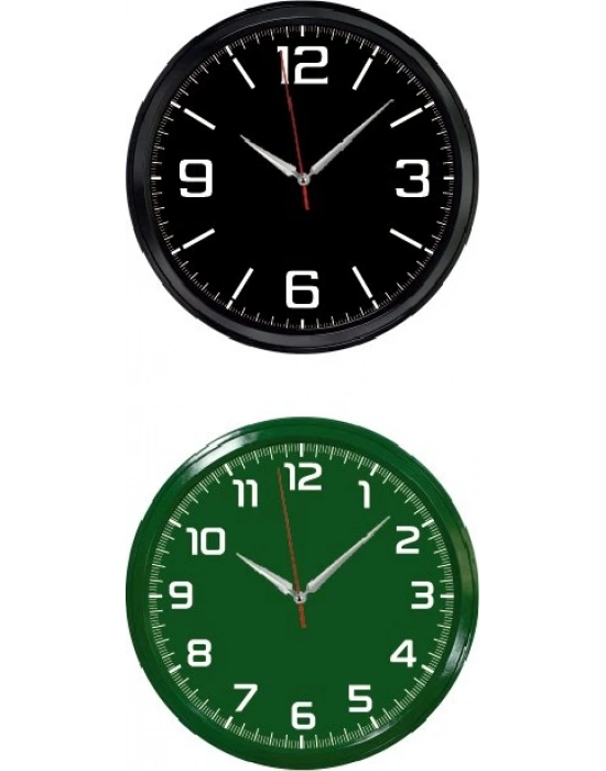 35 CM HAKU PLASTİK DUVAR SAATİ