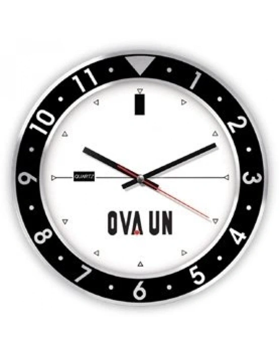 36 CM KENA METAL DUVAR SAATİ