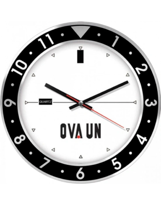 36 CM MUZAT METAL DUVAR SAATİ