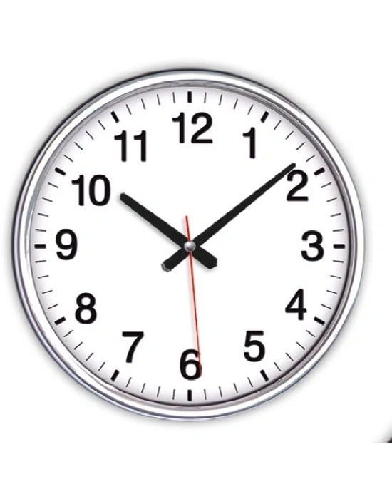 36 CM PAPA METAL DUVAR SAATİ