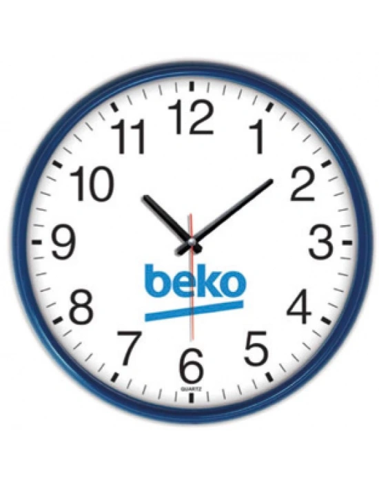 39 CM AZBER PLASTİK DUVAR SAATİ