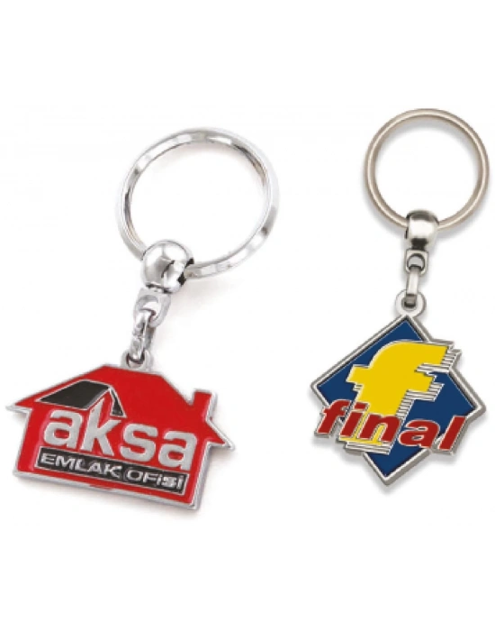 3D RENKLİ KROM DÖKÜM ANAHTARLIK