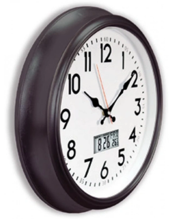 40 CM DURAL PLASTİK DUVAR SAATİ