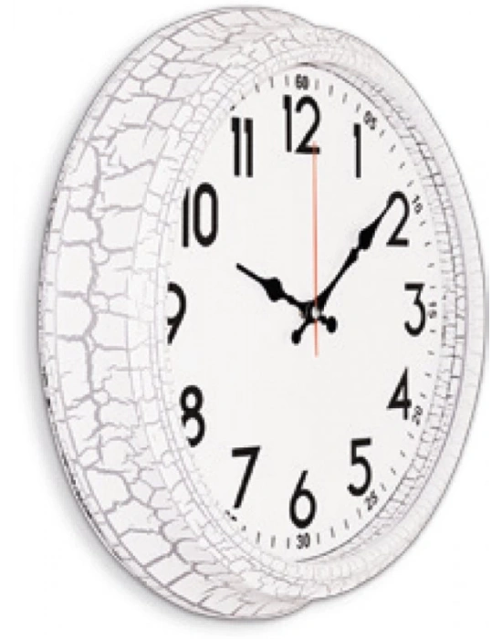 40 CM DURAL PLASTİK DUVAR SAATİ