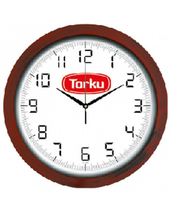 40 CM GUBİ PLASTİK DUVAR SAATİ