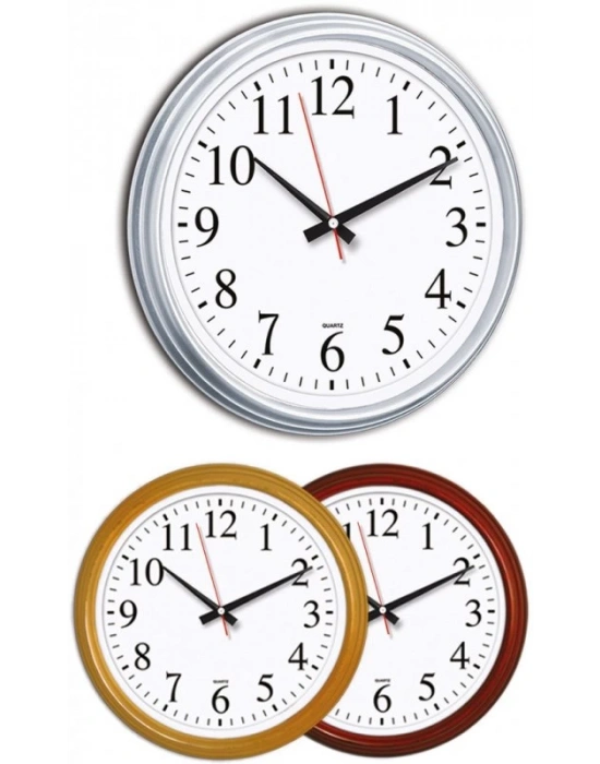 47 CM YOCU PLASTİK DUVAR SAATİ