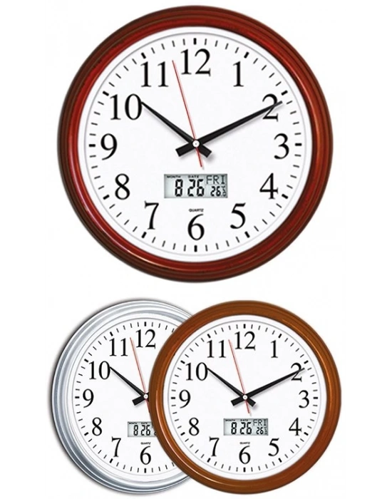 47 CM YOCU PLASTİK DUVAR SAATİ