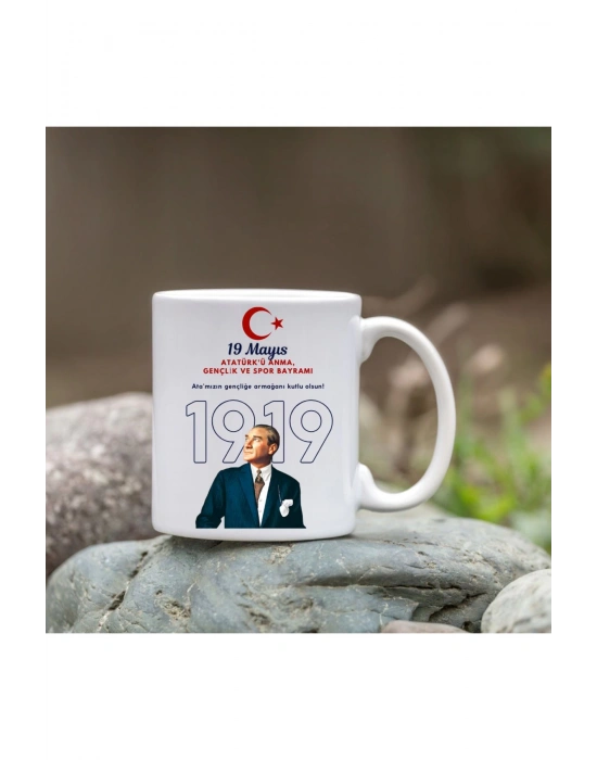 Mug Kupa- 19 Mayıs a Özel Baskılı Kupa (6 Farklı Mode)