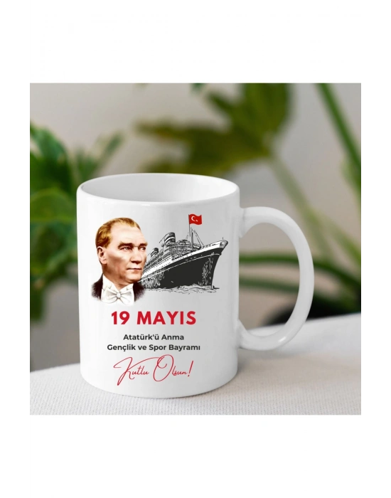 Mug Kupa- 19 Mayıs a Özel Baskılı Kupa (6 Farklı Mode)
