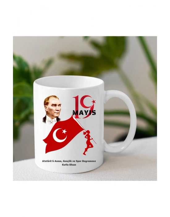 Mug Kupa- 19 Mayıs a Özel Baskılı Kupa (6 Farklı Mode)