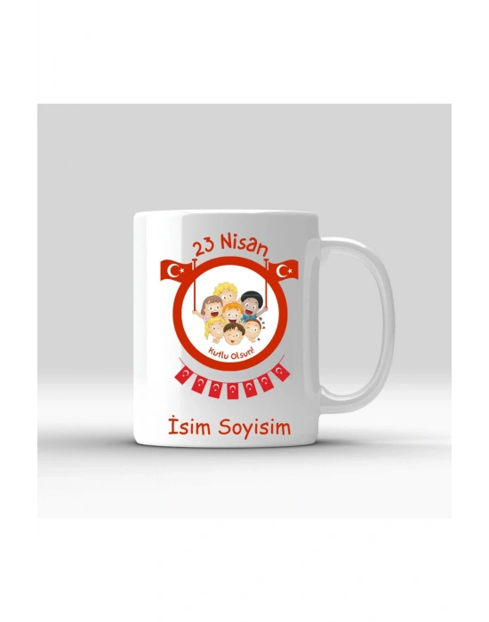 23 Nisan Temalı Çocuklara Özel Kupa