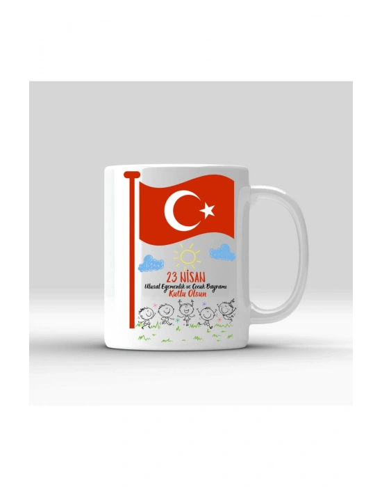 23 Nisan Temalı Çocuklara Özel Kupalar