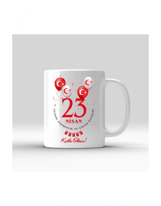 23 Nisan Temalı Seramik Kupa Bardak
