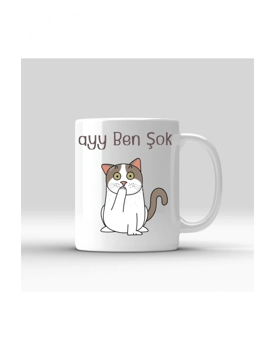 Ben Şok Baskılı Kupa Bardak